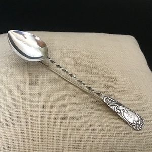 Sterling Silver Vintage Spoon Brooch Pin